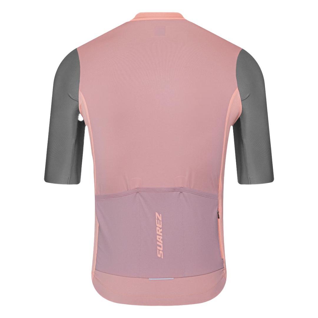 新品サイクルジャージ　SUAREZ　ピンク（M)