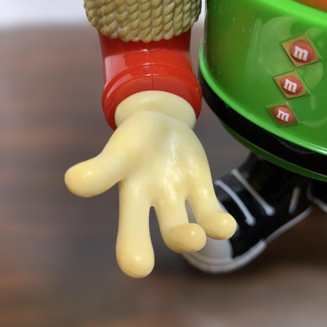m&m's くるみ割り人形 ディスペンサー オレンジ