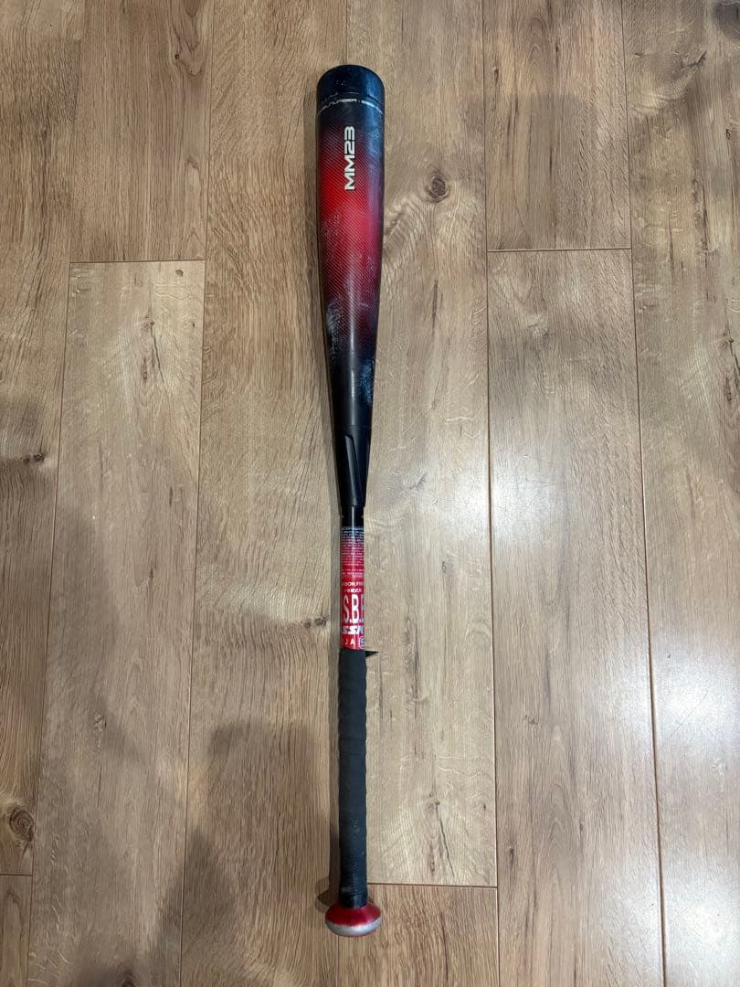 MM23少年軟式用バット ssk 赤黒