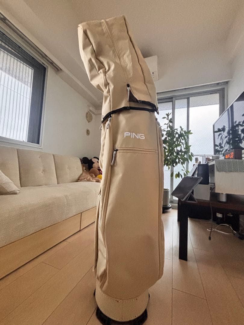 PING ARTIZON キャディバッグ ベージュ