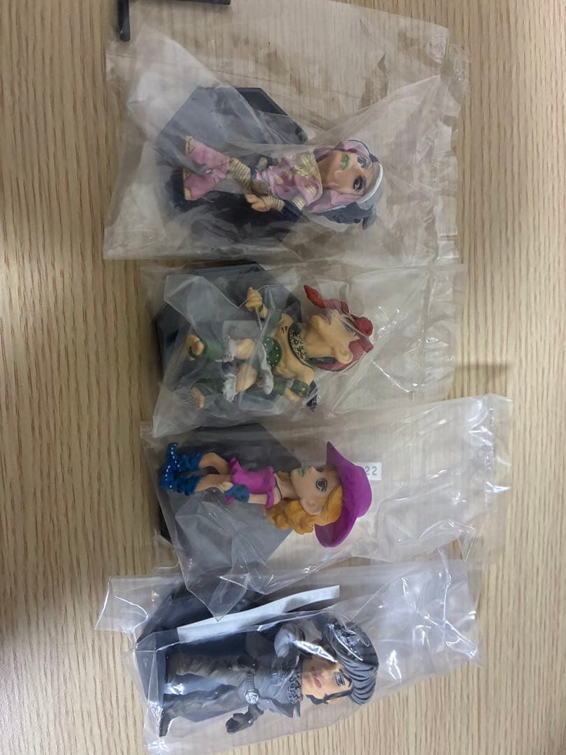 【全8種コンプ】一番くじ ジョジョ SBR H賞 ワールドコレクタブルフィギュア