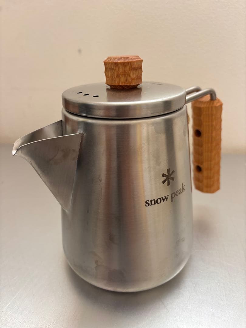 スノーピーク フィールドバリスタケトル コーヒー キャンプ アウトドア グリップ