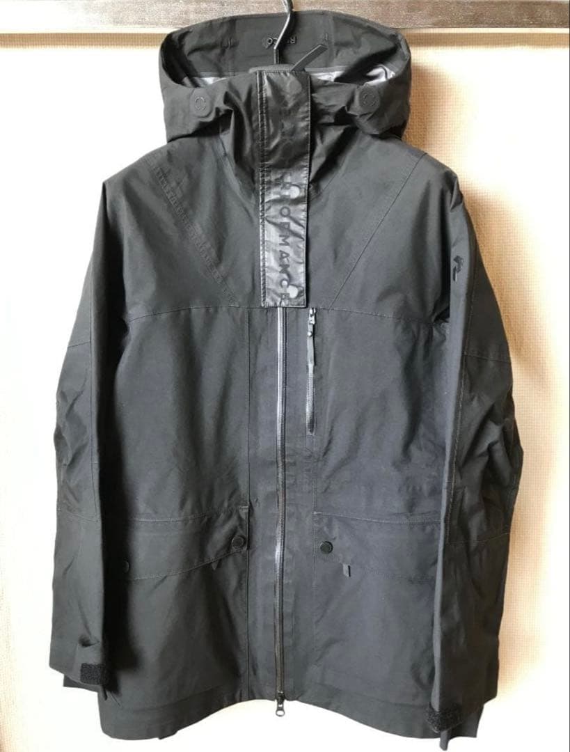 peakpaformans xs オールブラック　スキーウェア　スノボ