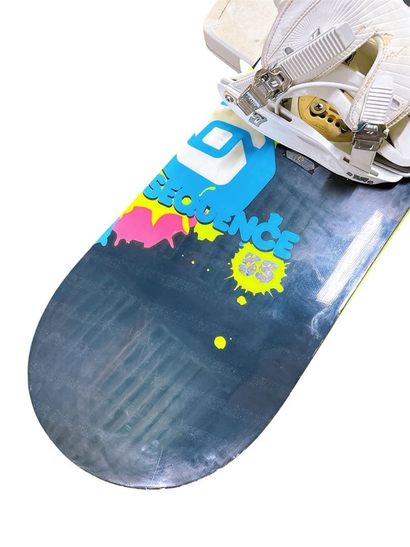 SALOMON スノーボード FLOW バインディング付セット グラフィック柄