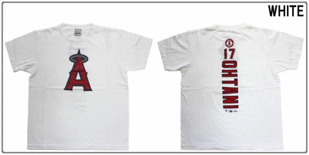 キッズ 150 エンゼルス 大谷翔平 白 Tシャツ ANGELS