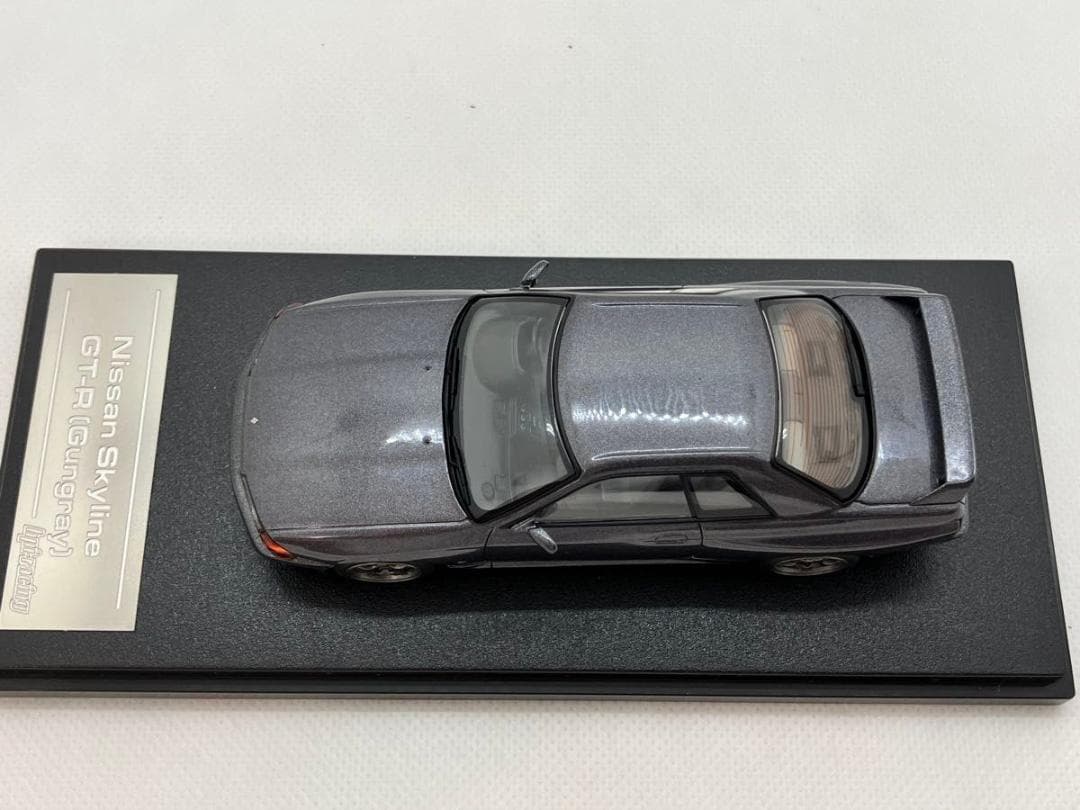 ★1/43★ニッサン スカイライン GT-R★R32★ガングレーメタリック★日産