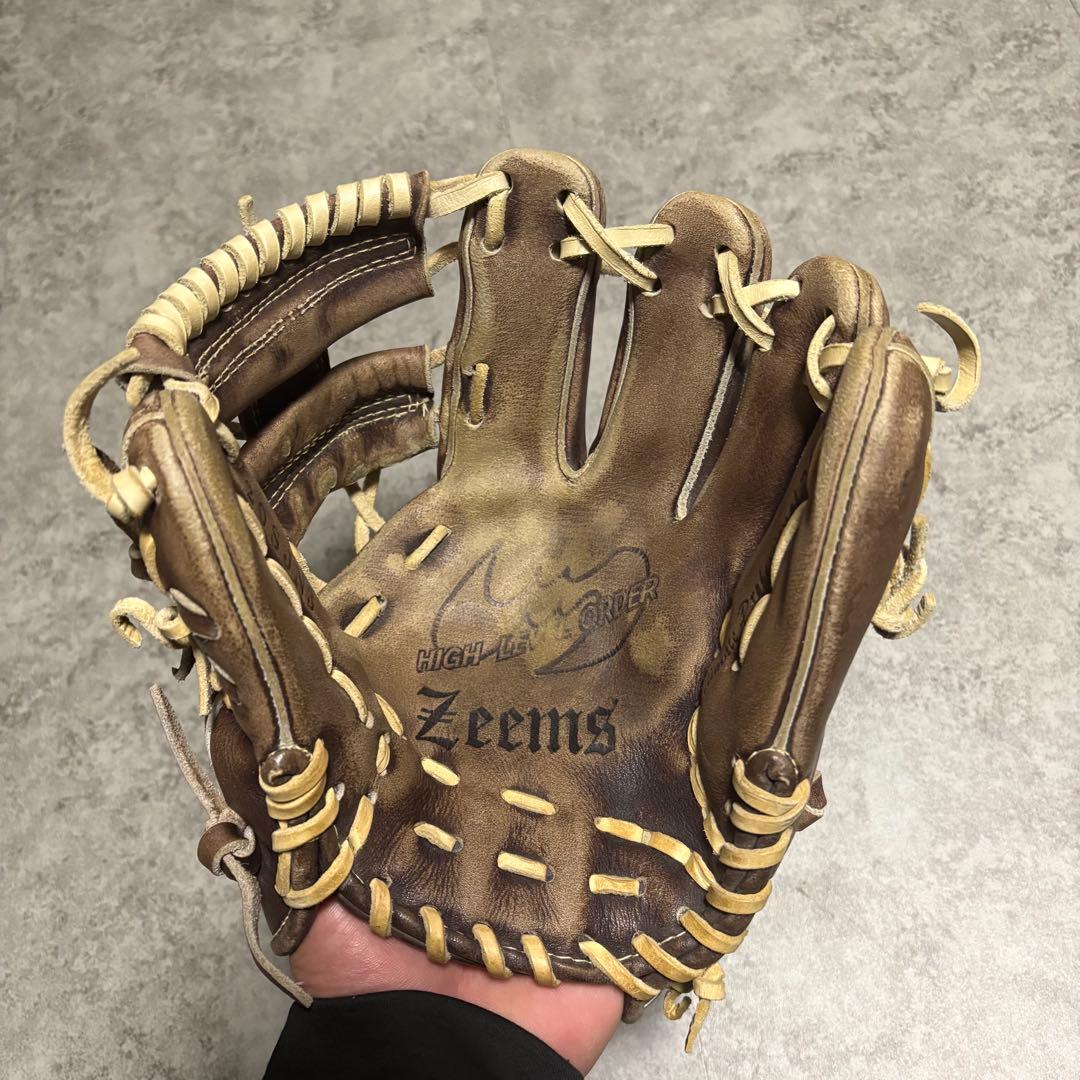 Zeems ジームス 硬式グローブ 内野手用 ハイレベルオーダー　上位ライン