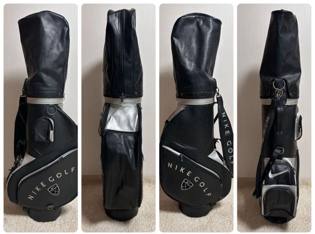 NIKE GOLF キャディバッグ ブラック・シルバー