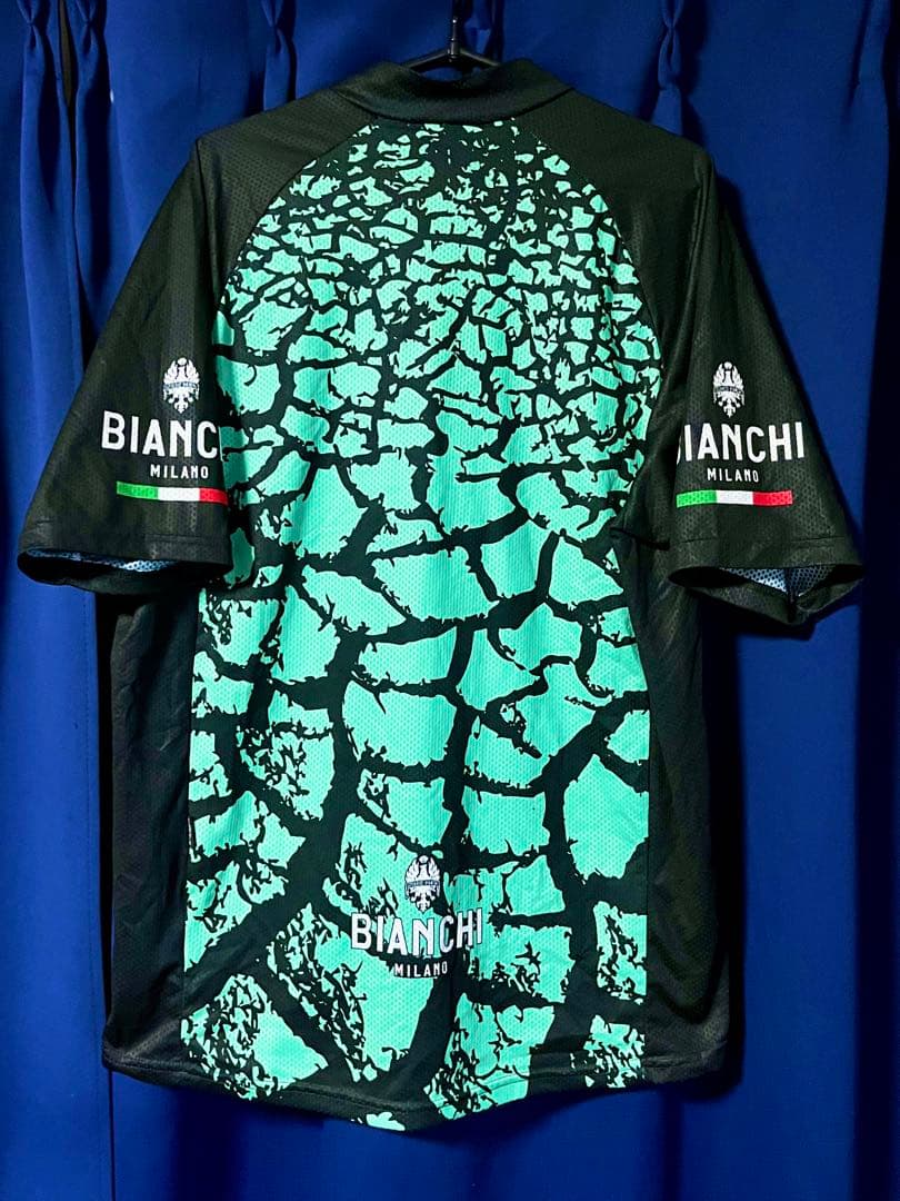 美品⭐️Bianchi／ビアンキ⭐️サイクルジャージ ＸＸＬ⭐️イタリア製
