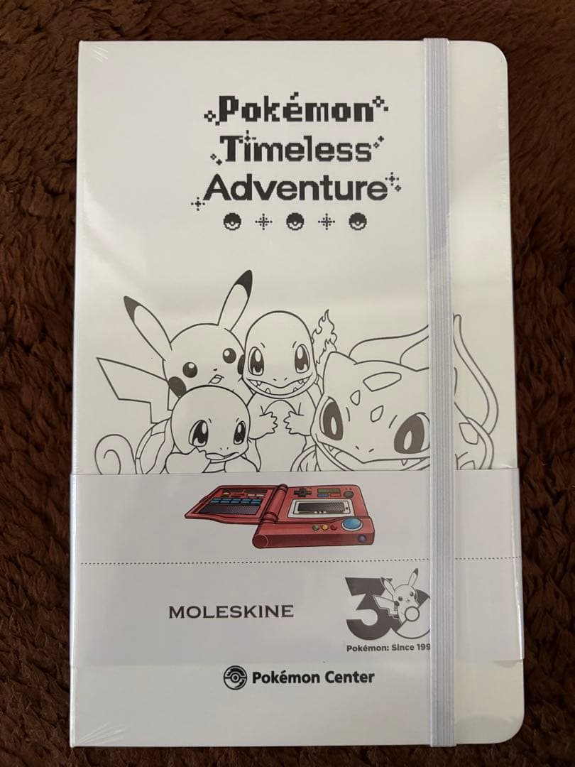 【新品未開封】ポケモン 30周年 Moleskine オリジナルノートブック
