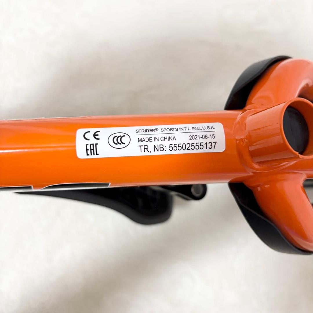 美品 STRIDER SPORTS ストライダー スポーツ オレンジ　トレジャー