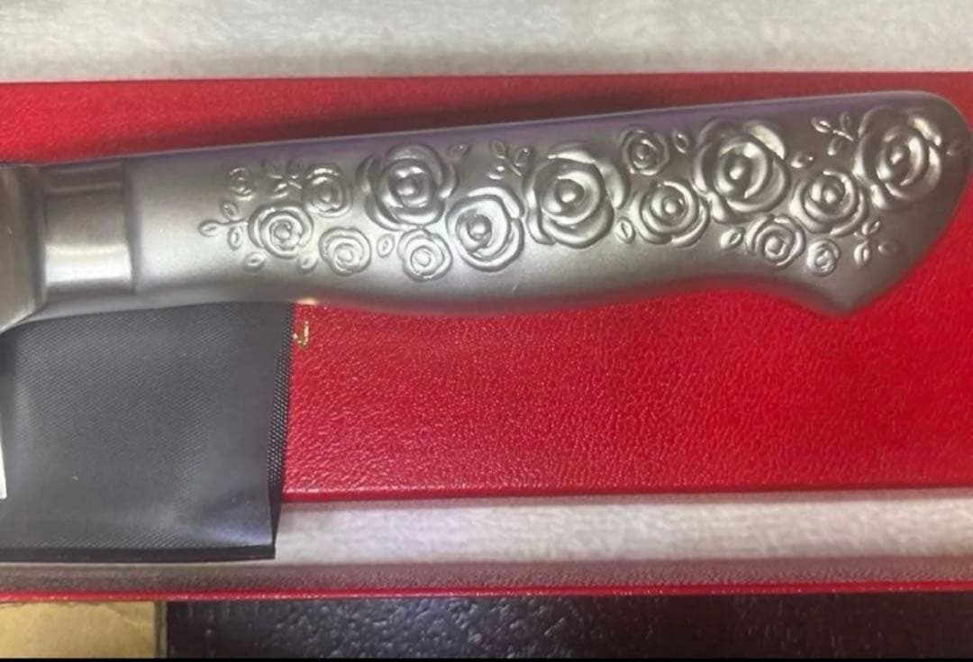浜田ママプロデュース！ 使いやすい刀身の包丁 藤次郎　ロゼ ＜１４．５ｃｍ＞