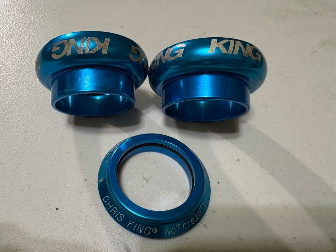 貴重廃版色 CHRIS KING クリスキング 1-1/8 Turquoise