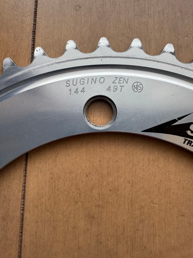スギノゼンsugino zen 49T大ギアチェーンリング養成所受験に最適NJS