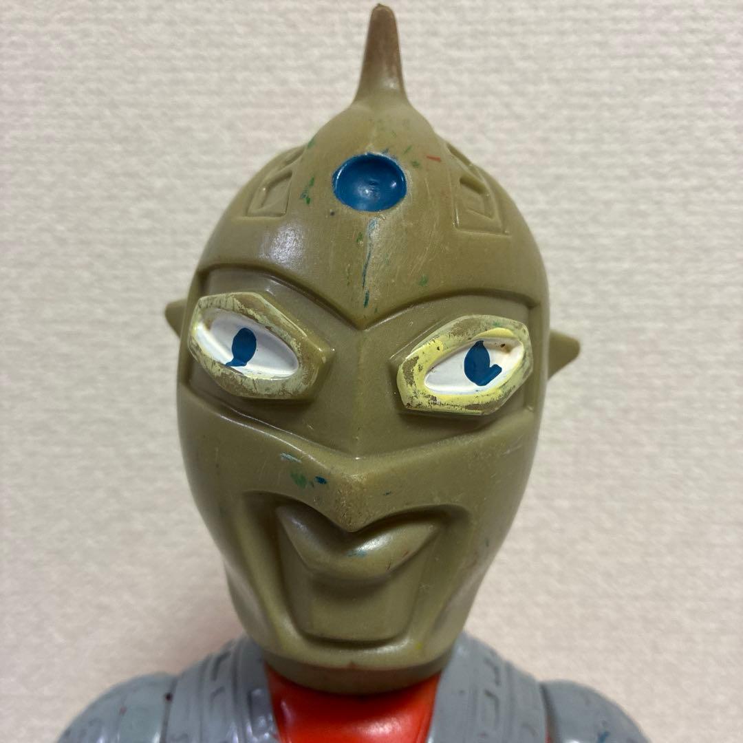 ブルマァク ウルトラセブン 当時物 ジャイアントサイズ [記名あり]