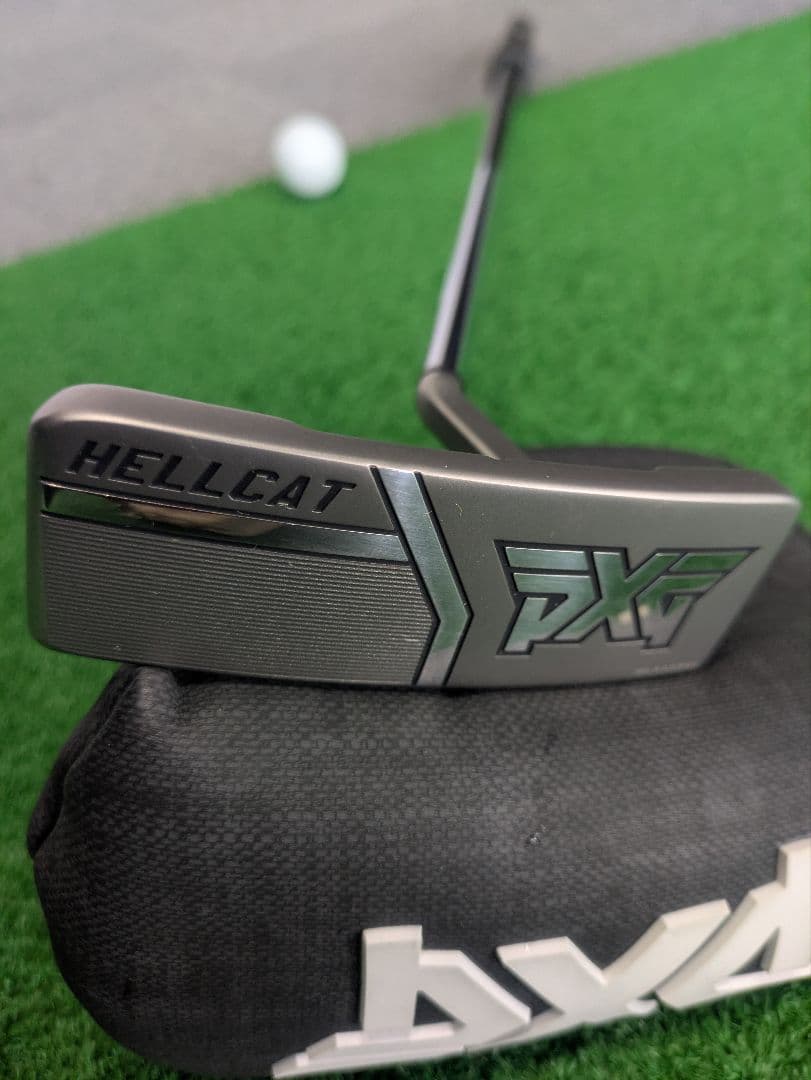 レフティ　PXG HELLCAT パター ヘッドカバー付き　ゼロトルク