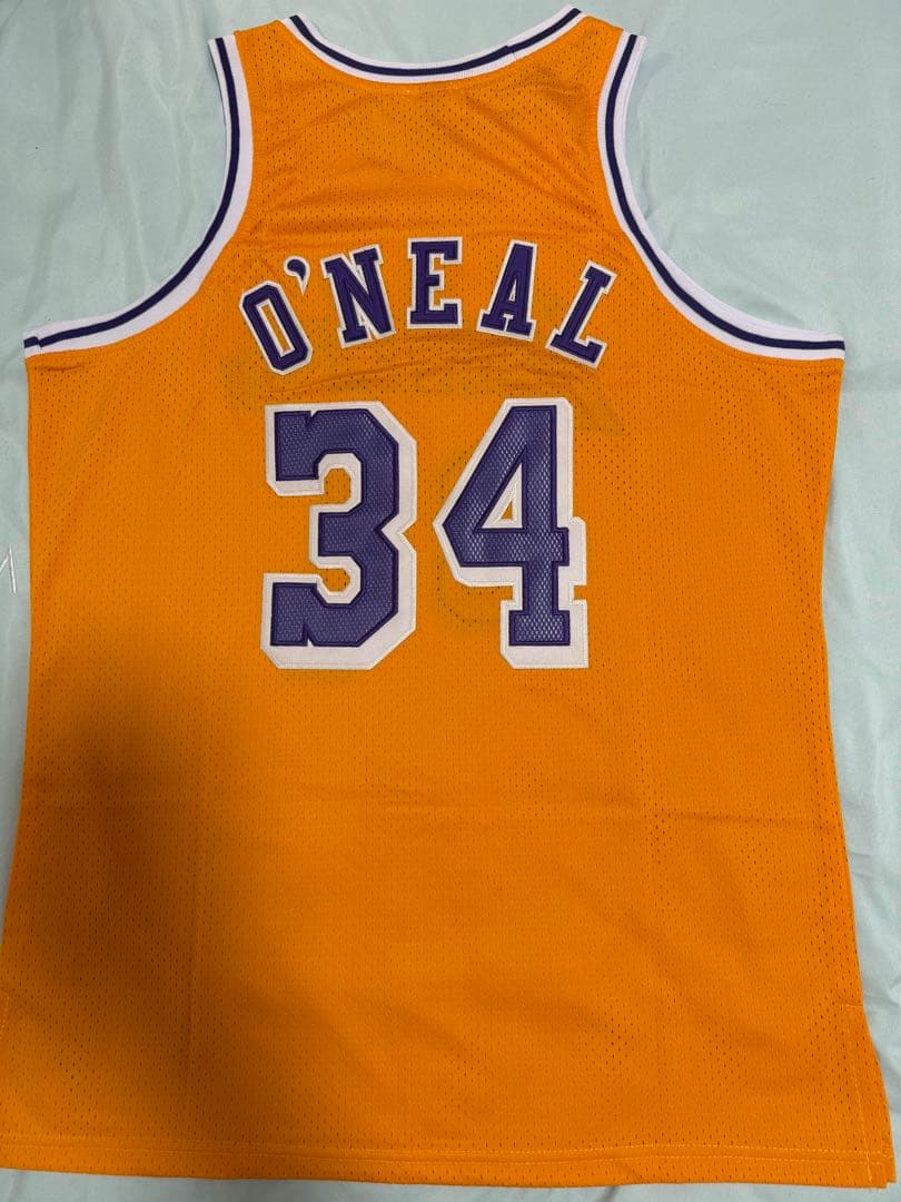 早物勝ち❗️新品　LAKERS O'NEAL 34 メッシュシャツ