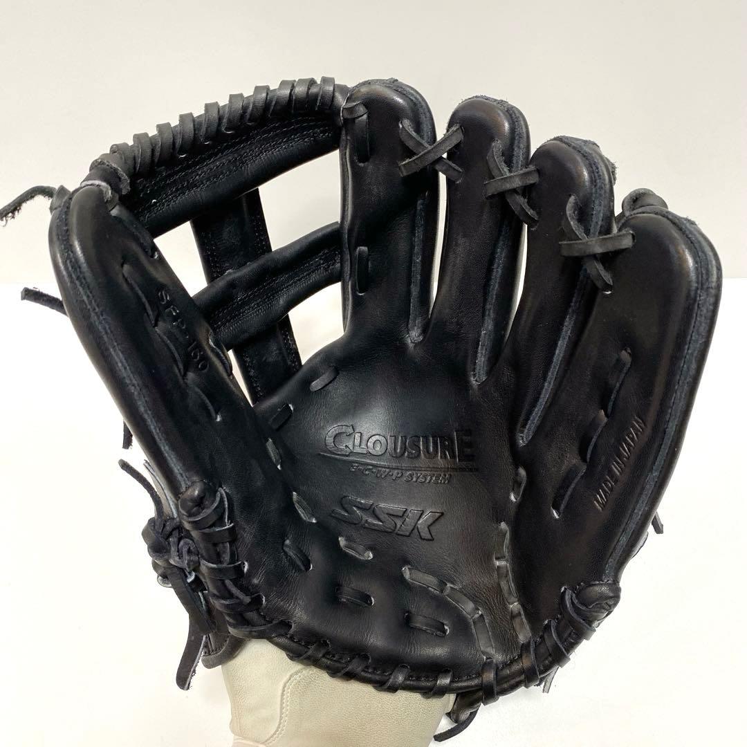 良品✨SSK GLOUSURE 一般軟式グローブ 野球 右投げ ブラック