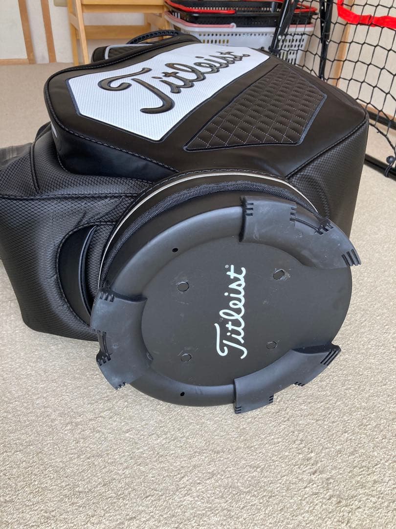 Titleist キャディバッグ ブラック・ホワイト