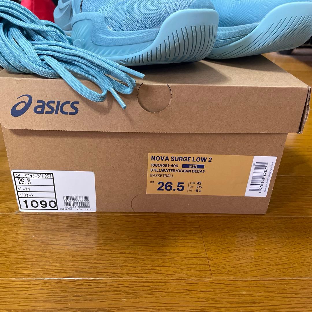 asics NOVA SURGE LOW2 26.5 アシックス　ノヴァサージ