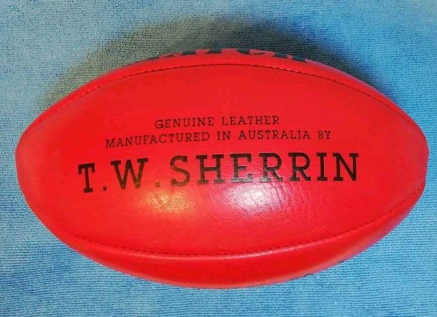 AFLラグビーボール(SHERRIN MATCH社)