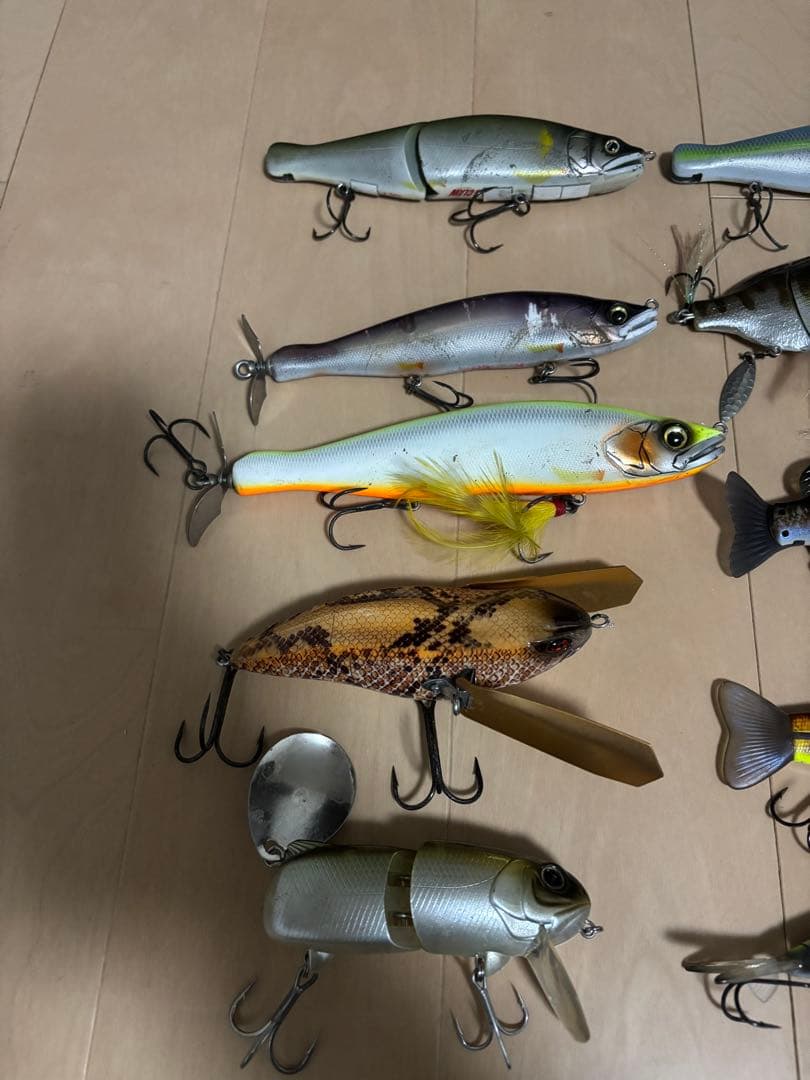 バス釣り　ビッグベイト　まとめ売り