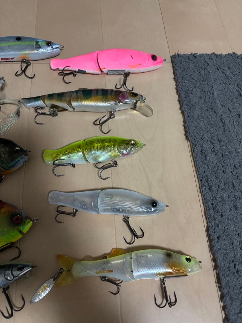 バス釣り　ビッグベイト　まとめ売り