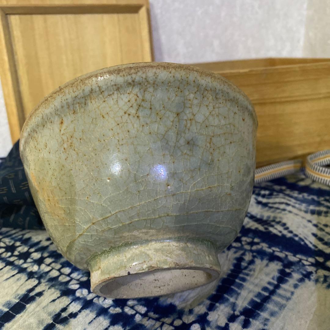 時代　茶碗　安南　高麗青磁