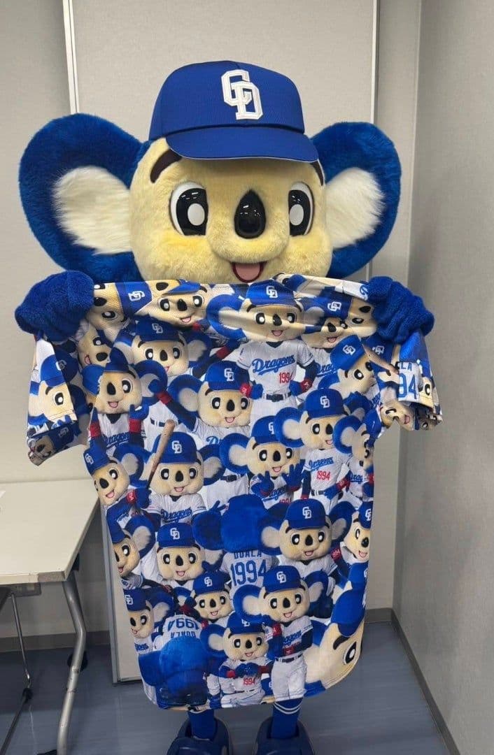 中日ドラゴンズ　ドアラまみれユニホーム　 Lサイズ