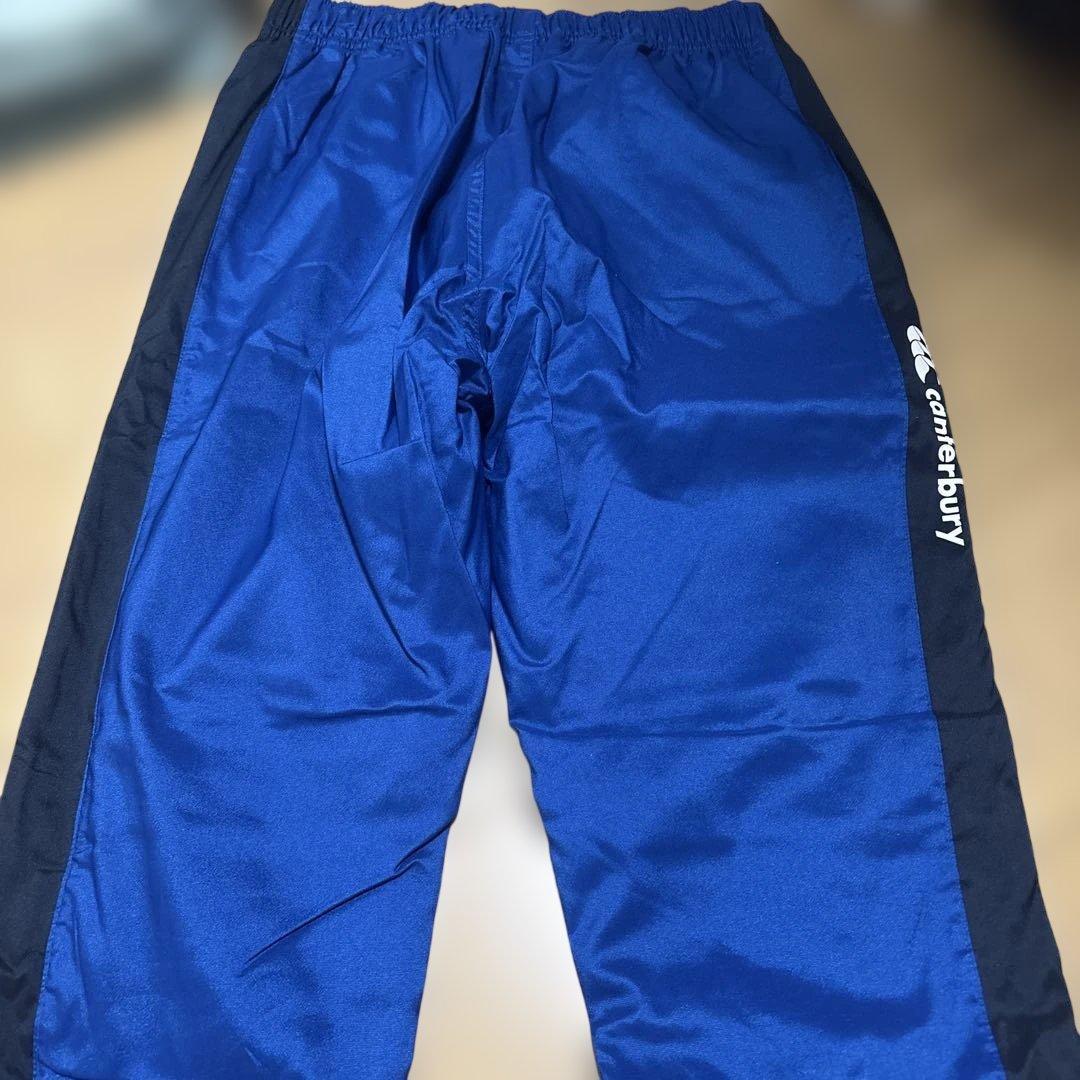 ゆ*こ様 canterbury ウォームアップウェア 青　セットアップ