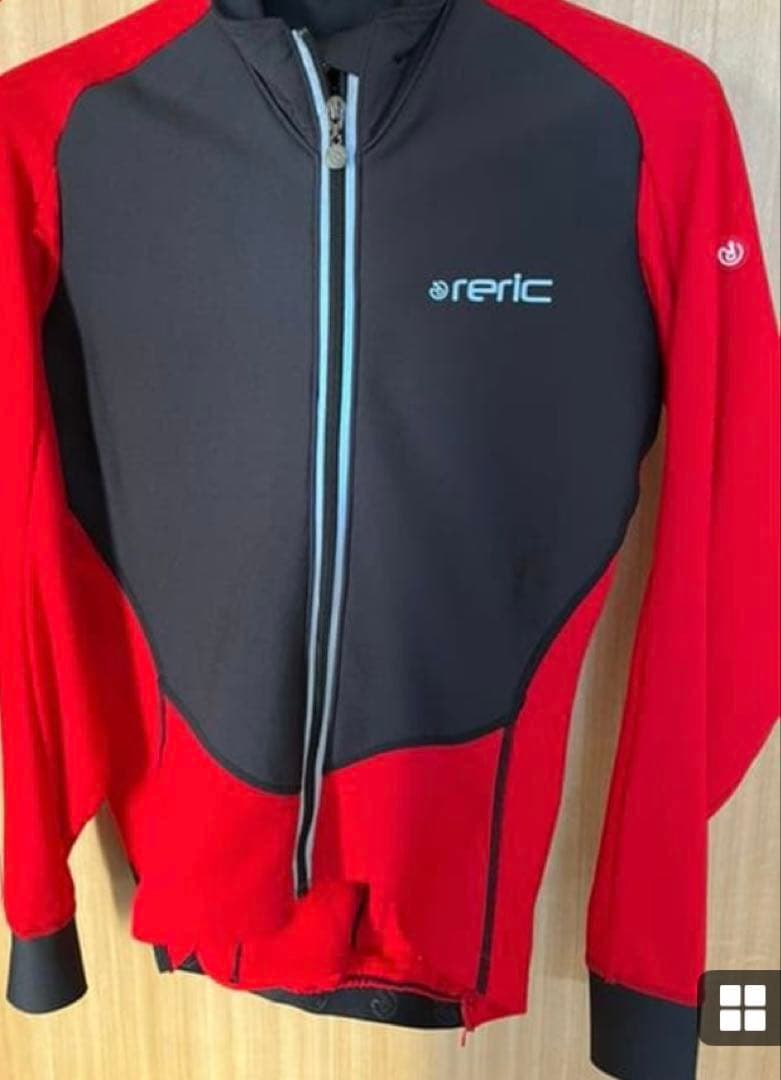 reric レリック　サイクルジャージ　長袖　起毛　Mサイズ　ウェア