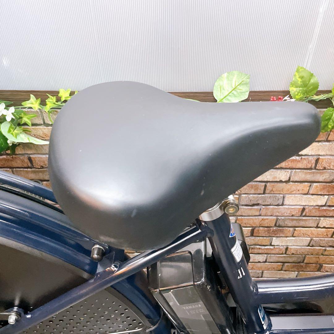 【82】子乗せ 電動自転車 ブリヂストン HYDEE.II 紺色 ブルー系