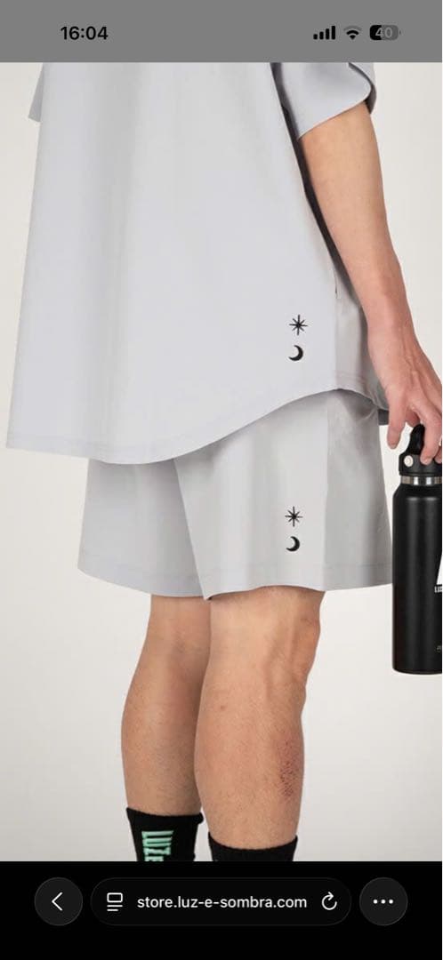 ルースイソンブラ DOMINGO SQUARE CUT SHORTS