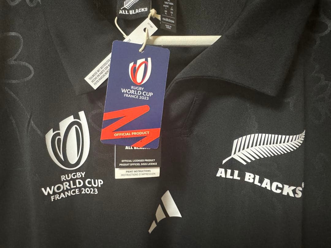 ALL BLACKS ラガーシャツ 2023年公式商品