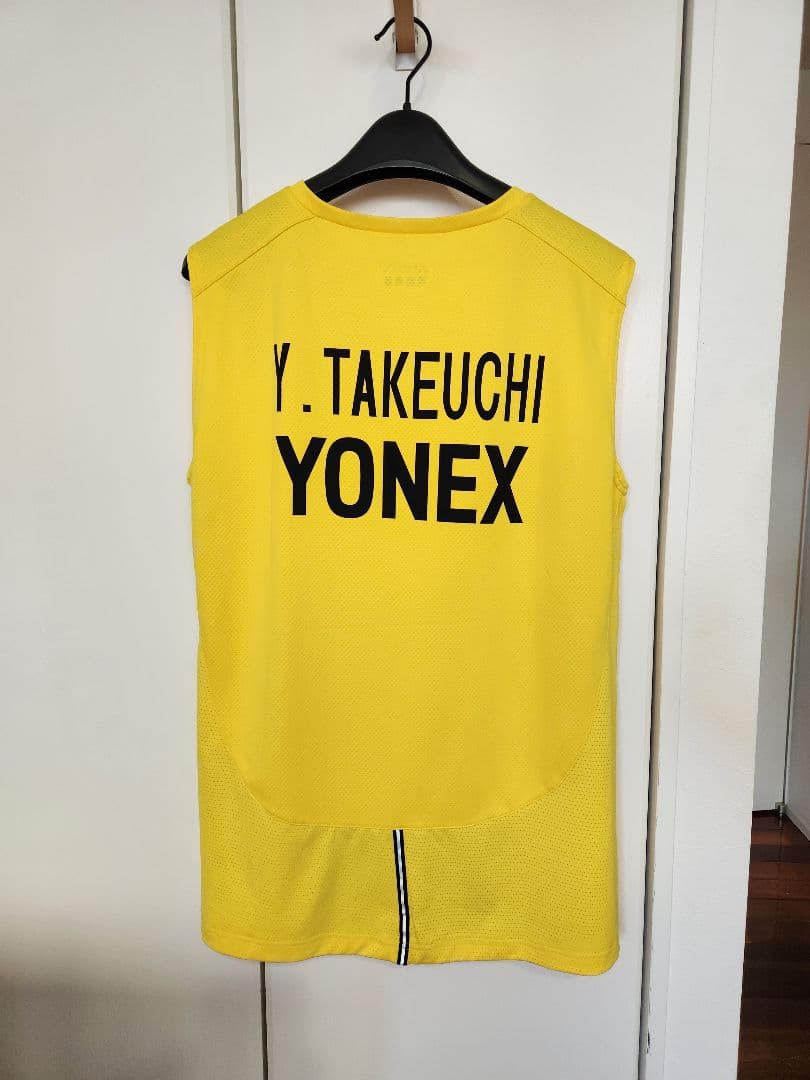 YONEXヨネックス日本代表着用モデル選手支給品実業団 桃田賢斗ノースリーブ