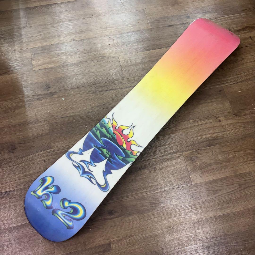 K2 ケーツー スノーボード 148cm 板 グラフィックデザイン ヤシの木