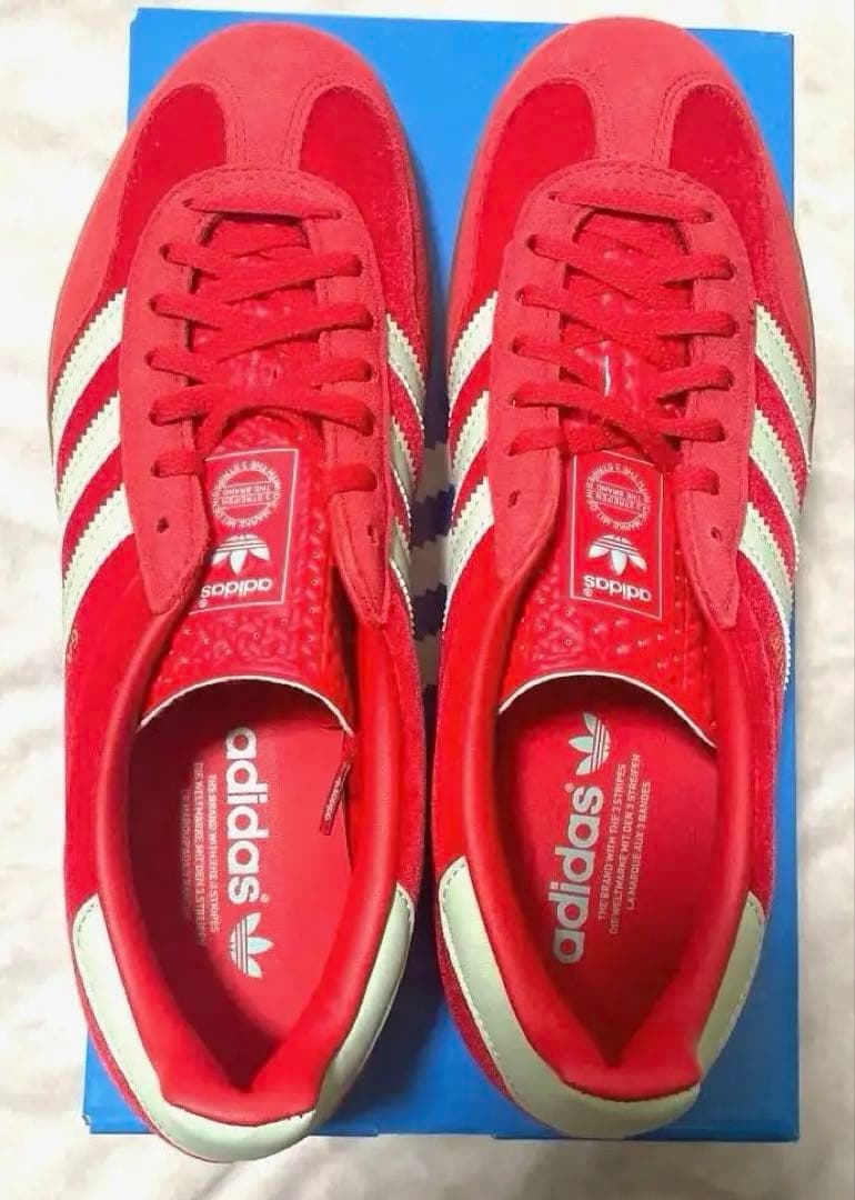 adidas Gazelle レッド 275サイズ