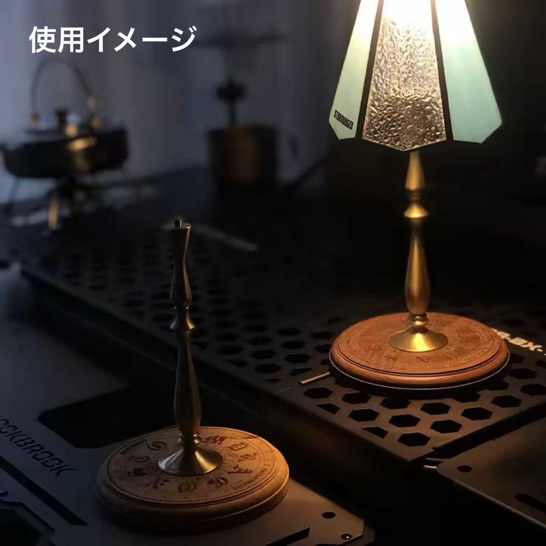 高級ランタンスタンド　38灯　コロニスタ　38explore 真鍮製　無垢材　⑤