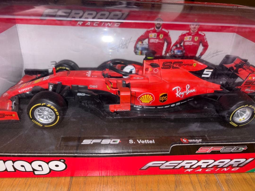 ブラーゴ1/18 フェラーリ SF90 S.ベッテル