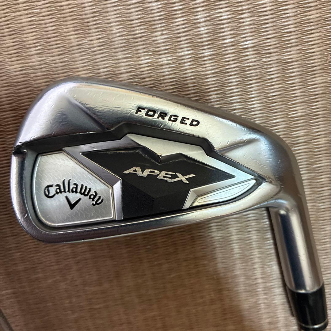 Callaway Apex フォージドアイアンセット　Sシャフト2019年