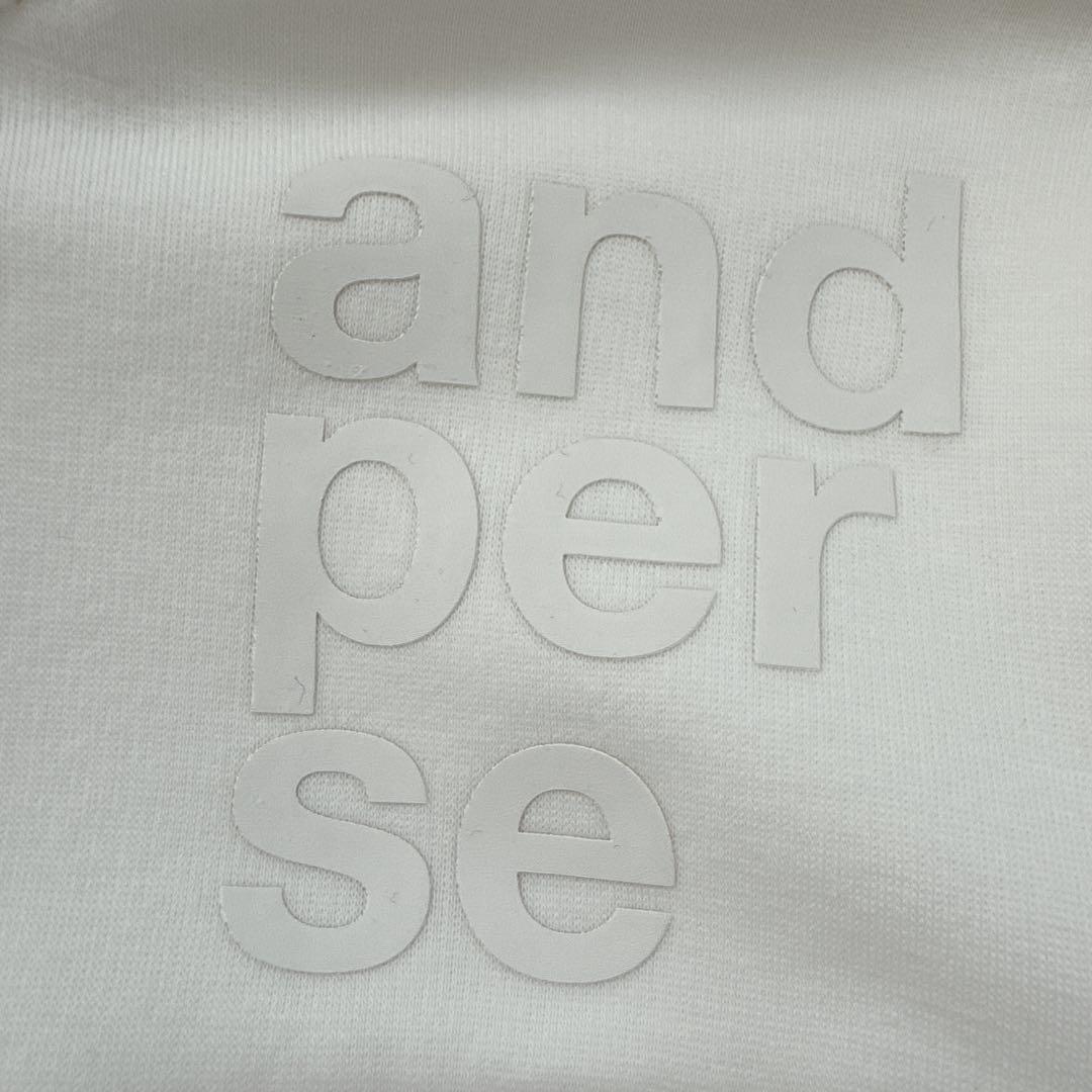 【and per se 】 アンパスィ レディース ジップパーカー　L