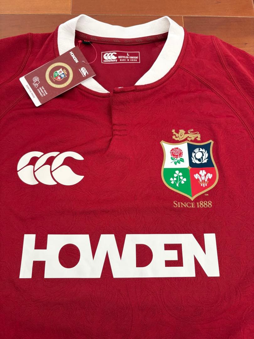 カンタベリーBritish & Irish Lions ホームジャージ