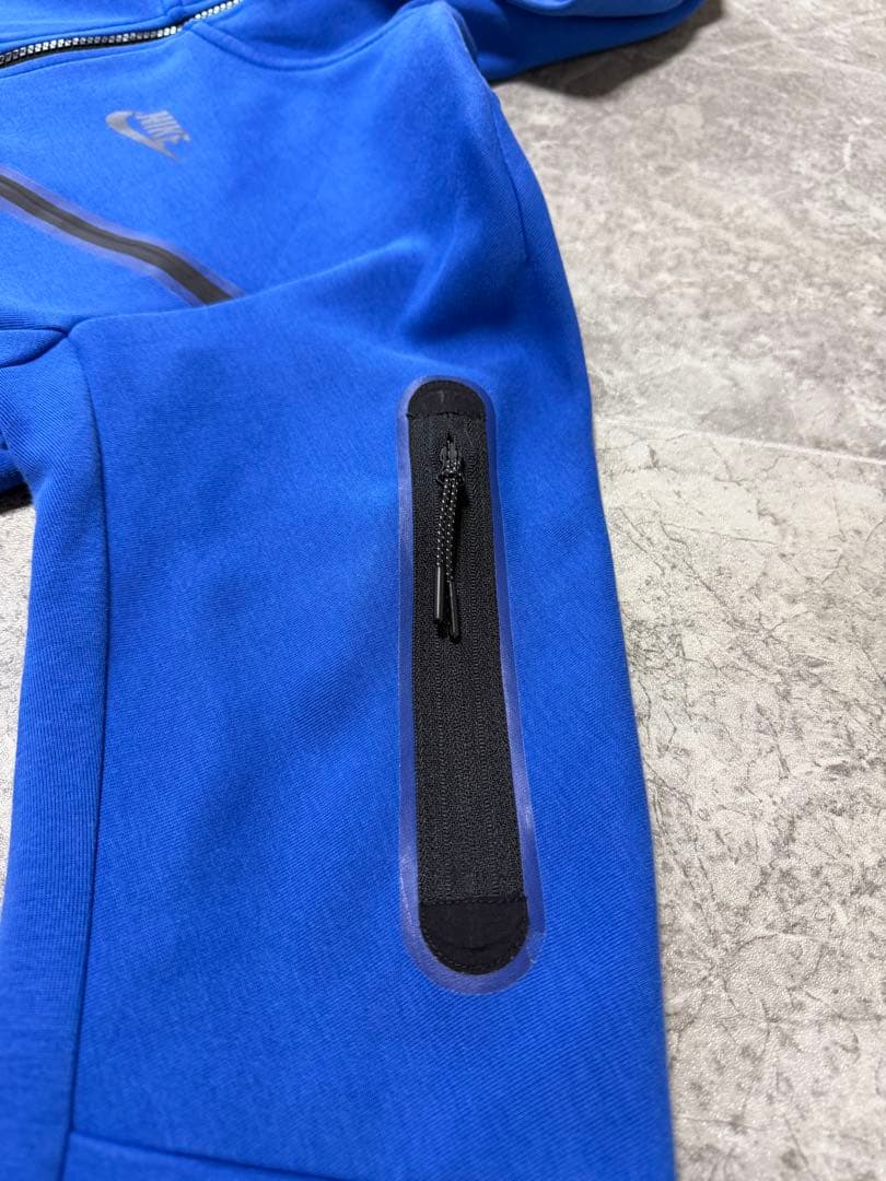 【激レア廃盤旧テック】Nikeナイキテックフリース　上下XSロイヤルブルー