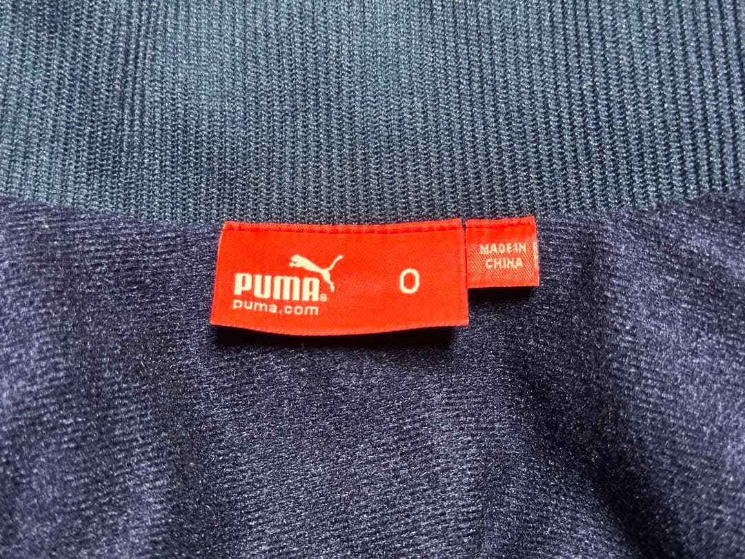 【中古状態良好】PUMAストライプ柄ジャージ上下セット(183cm〜185cm)