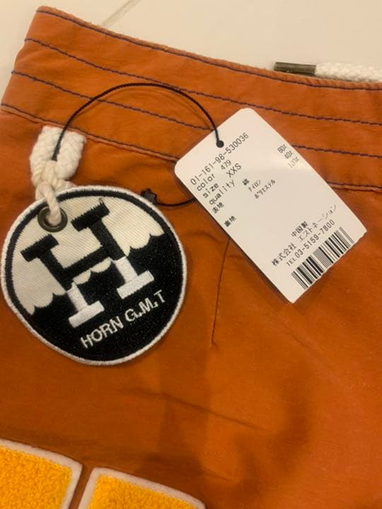 新品HORN GARMENT サーフパンツ　水着