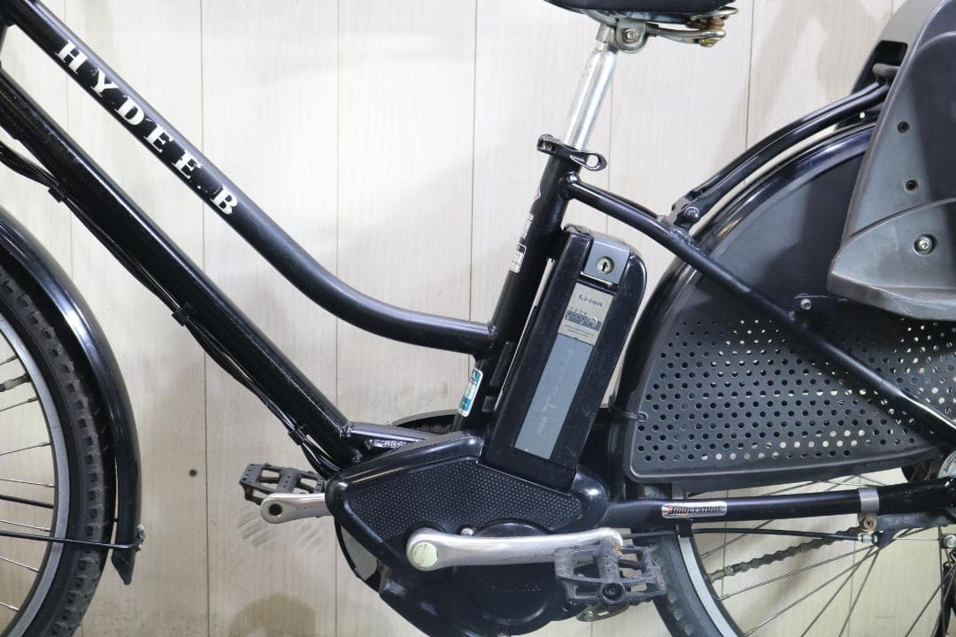 ブリヂストン ハイディビー HY6L61 26インチ 6.6AH 3段LED 黒