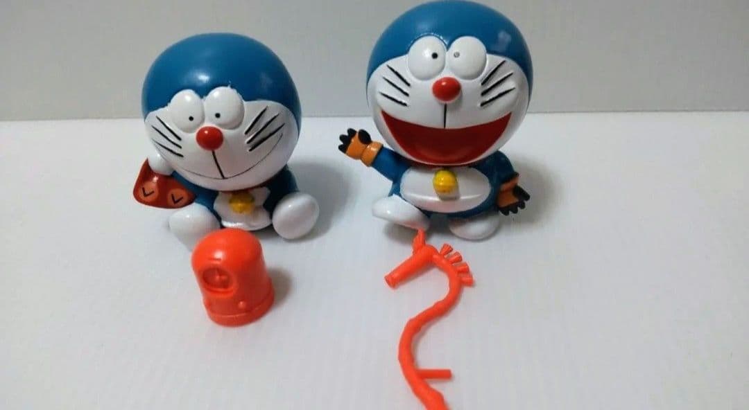 絶版 1995年 ドラえもんくらぶ BANDAI ソフビ ドラえもん フィギュア