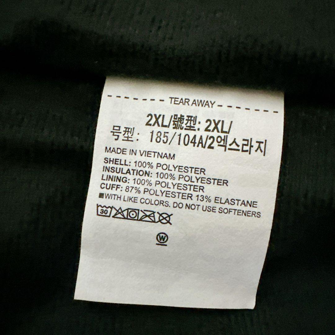 【極美品】UNDER ARMOUR ベンチコート 撥水 防風 2XL 黒 大きい