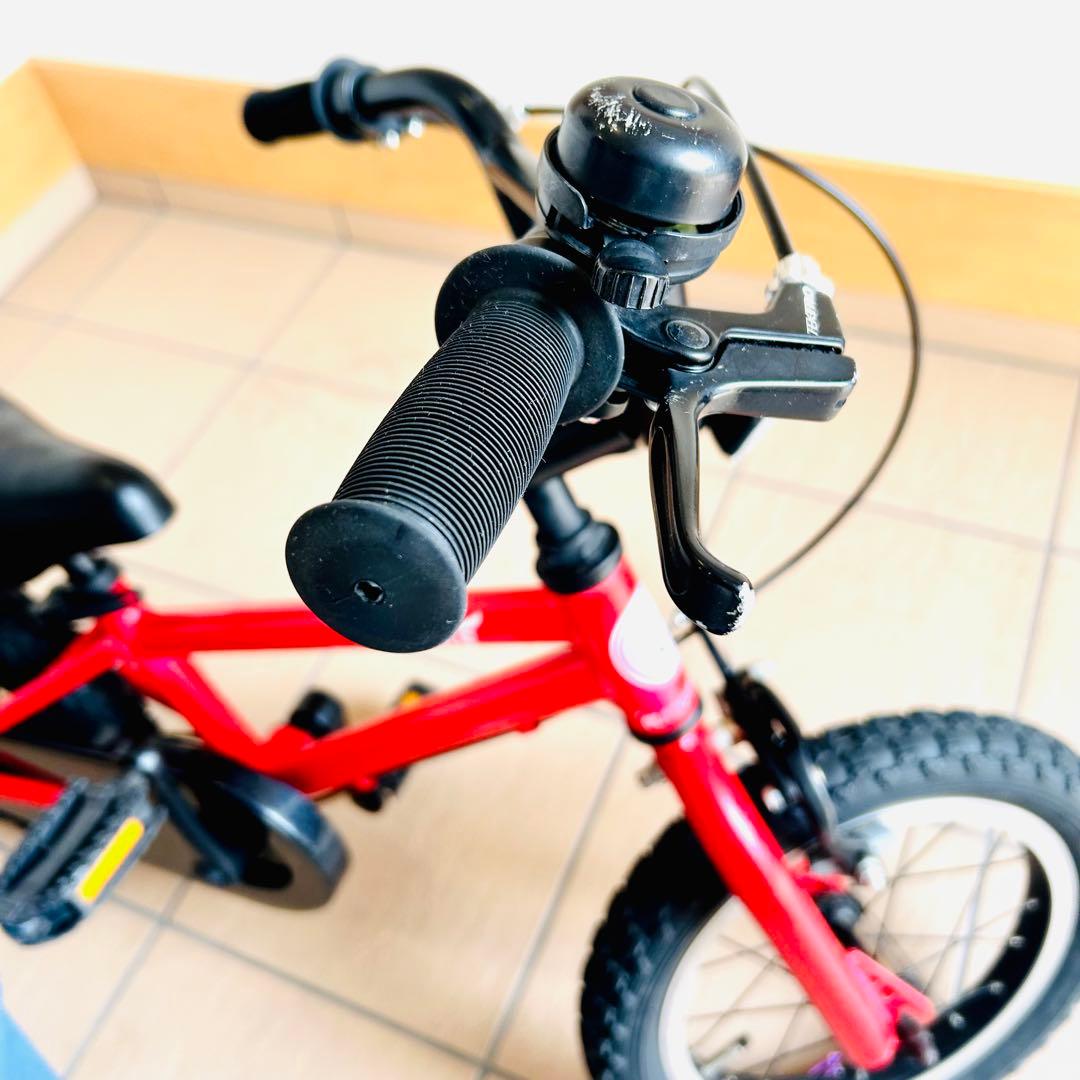 【室内保管・良品】NOiS KIDS 14インチ レッド キッズバイク