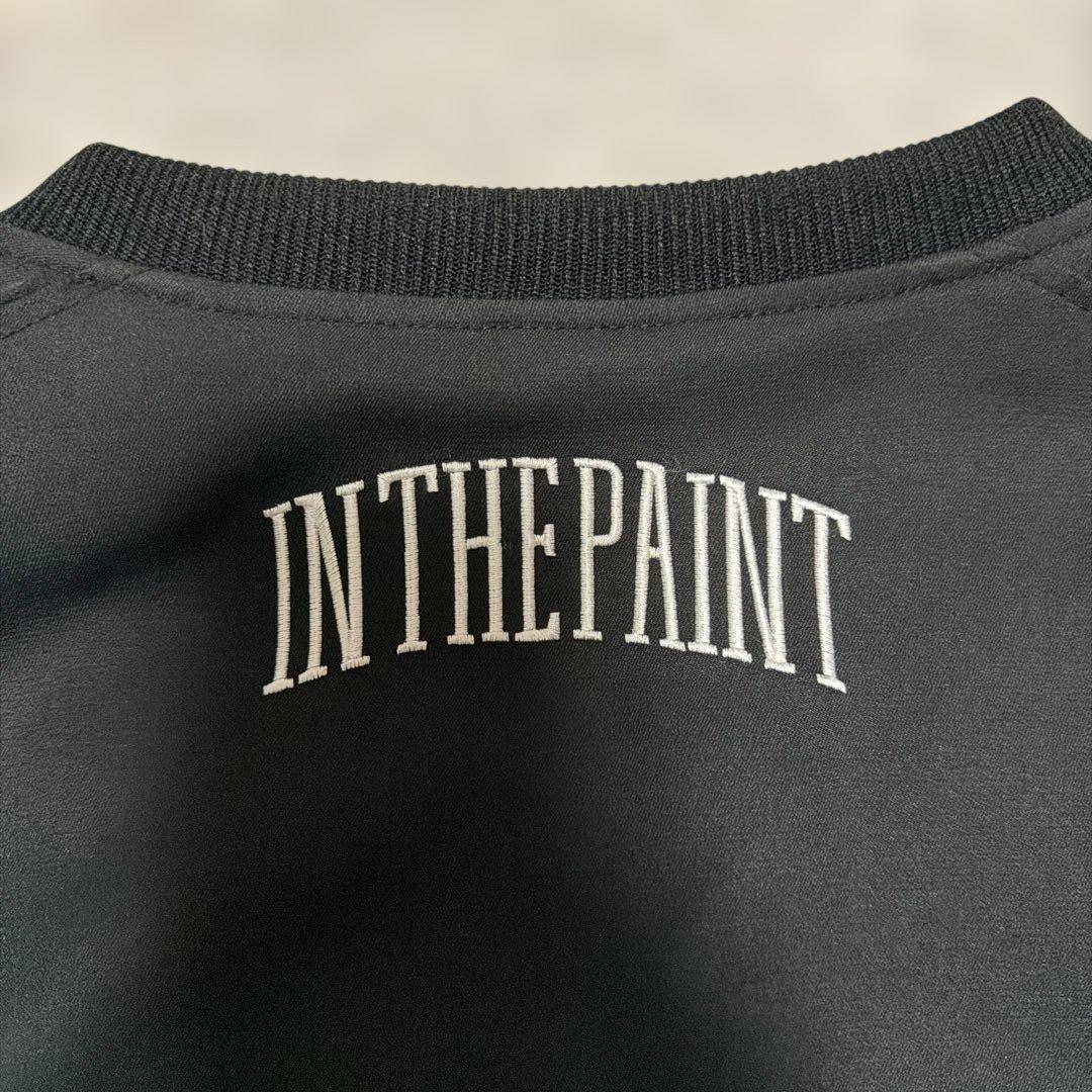 IN THE PAINT ブラック ウォームアップウェア L